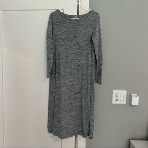 Old Navy Heather Gray Long Sleeve Dress